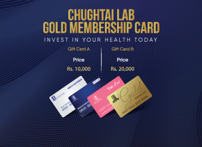 Gold Membership Card - Invest in your health