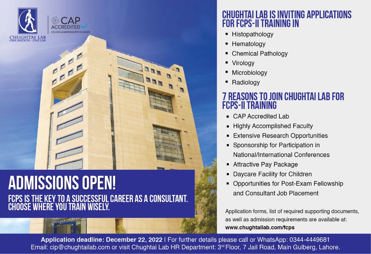 FCPS Residency Programs Chughtai Lab